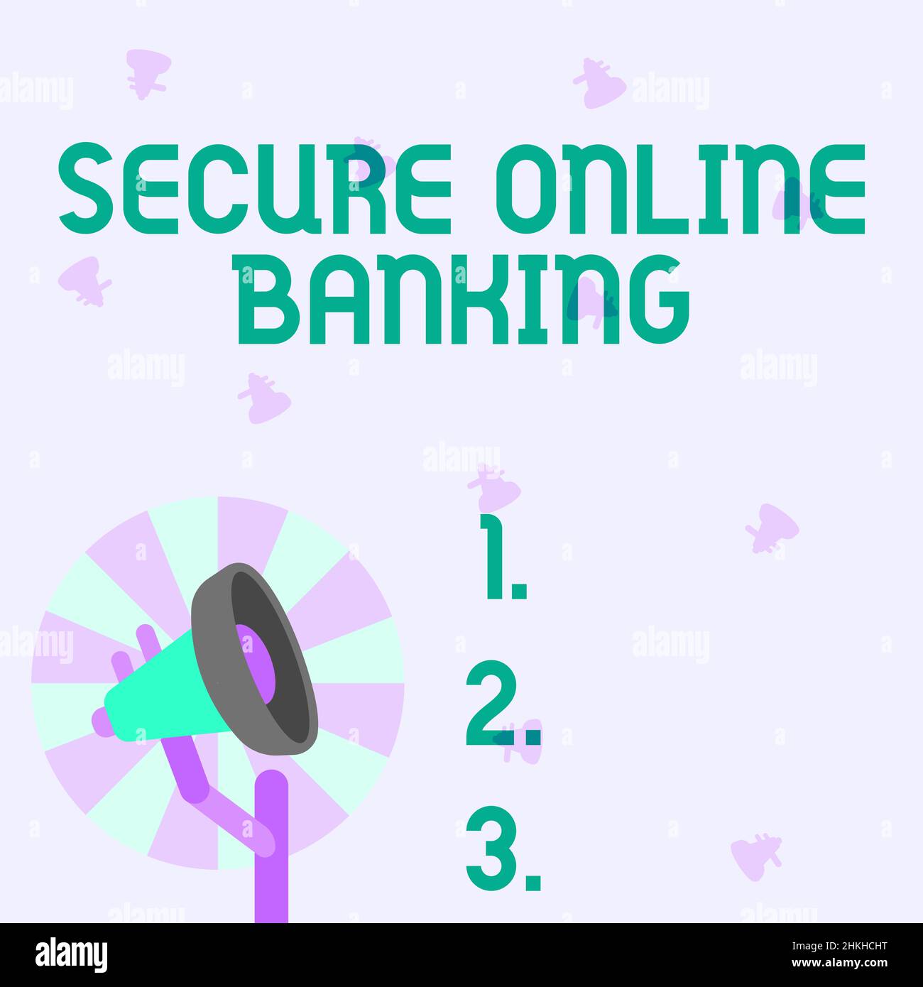 View of Conceptual display Secure Online Banking. Conceptual photo Safe way of ...