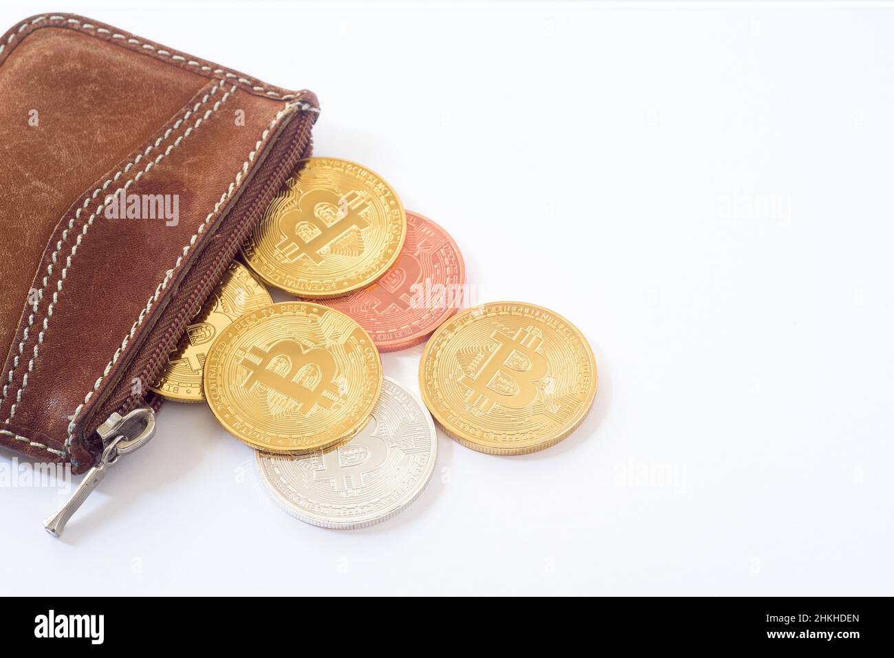 Real bitcoin coin hi-res stock photography and images - Alamy