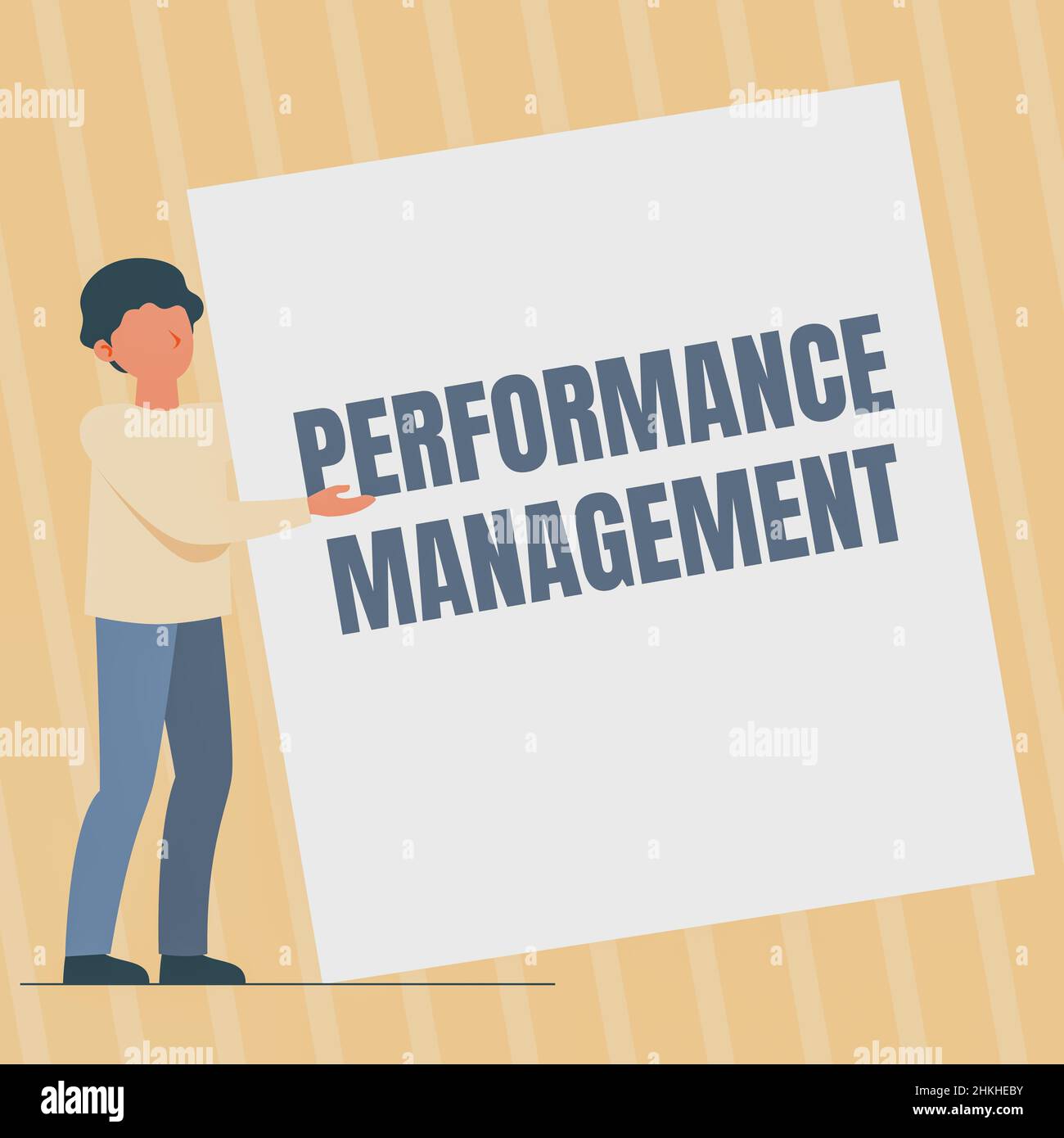 Conceptual display Performance Management. Word for Improve Employee ...