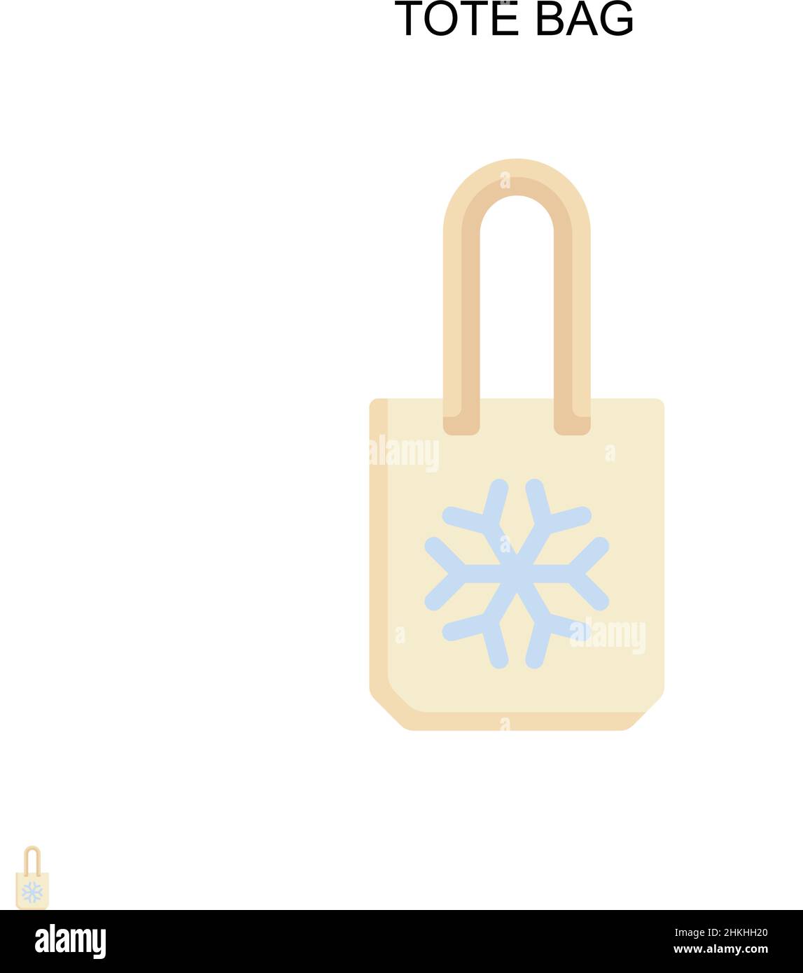 tote bag vector icon illustration simple design Stock Vector Image & Art -  Alamy