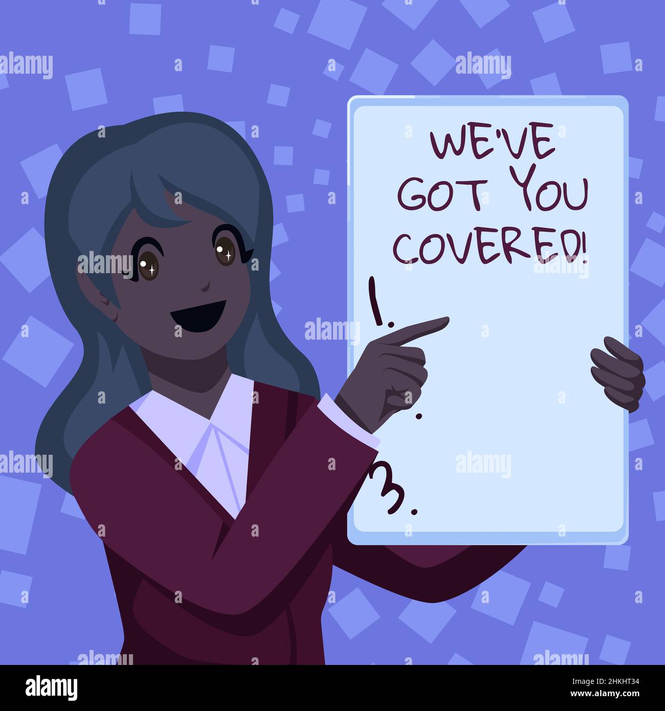 Handwriting text We Ve Got You Covered. Business concept We Ve Got You ...