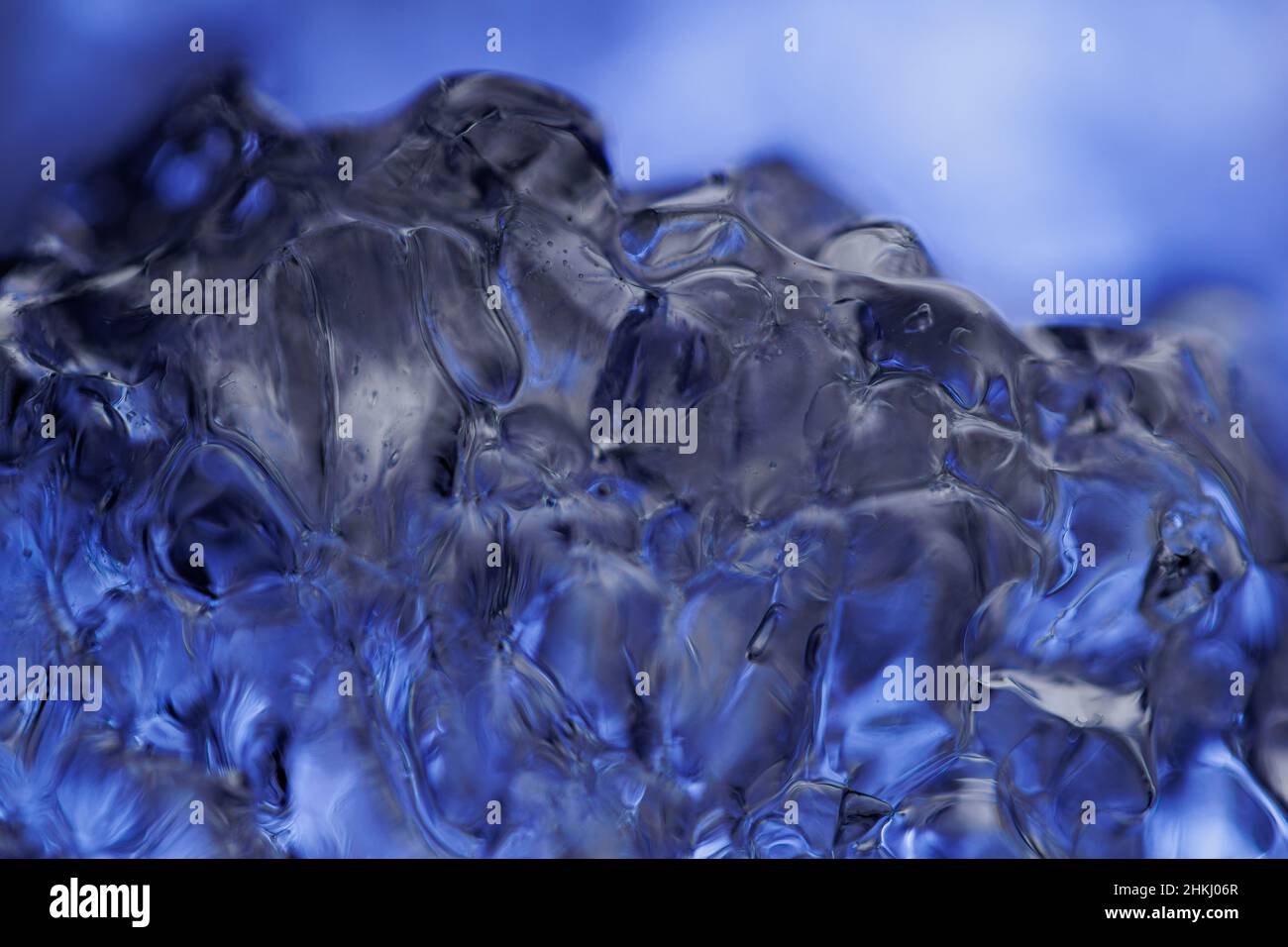 Blue ice cold backdrop macro Stock Photo - Alamy