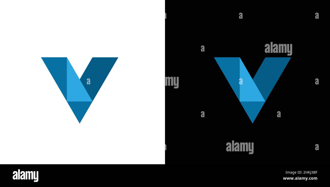 Modern and professional letter V initials logo design 5 Stock Vector ...