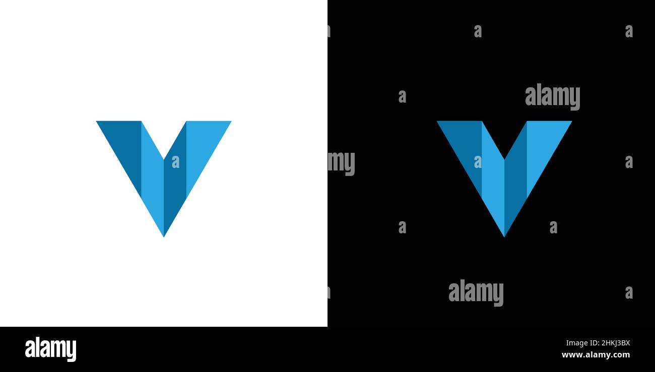 Modern and professional letter V initials logo design 6 Stock Vector ...