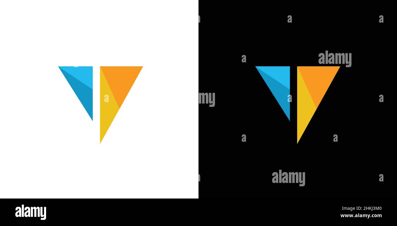 Modern and professional letter V initials logo design 2 Stock Vector ...