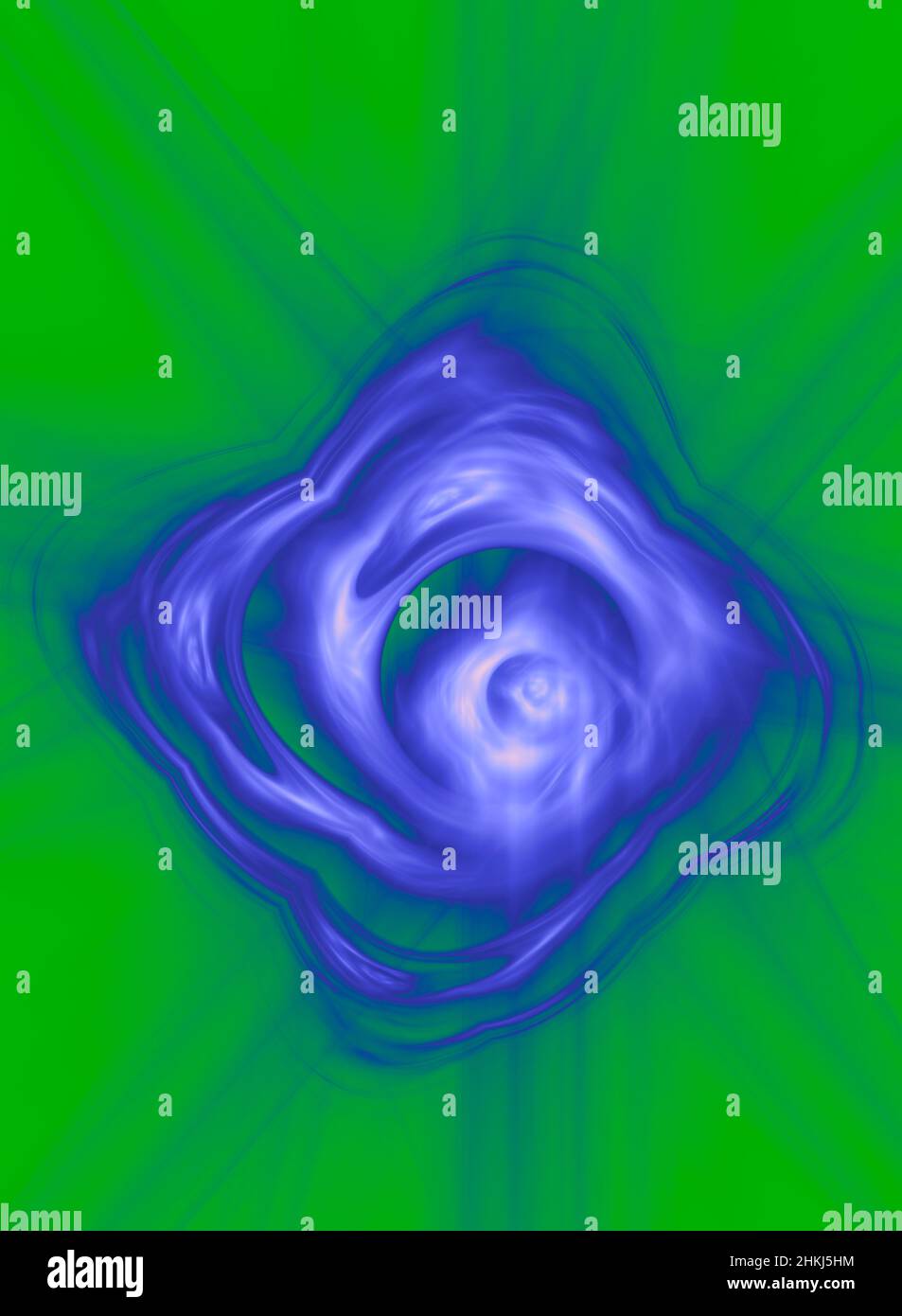 Plasma swirl, fractal illustration Stock Photo - Alamy