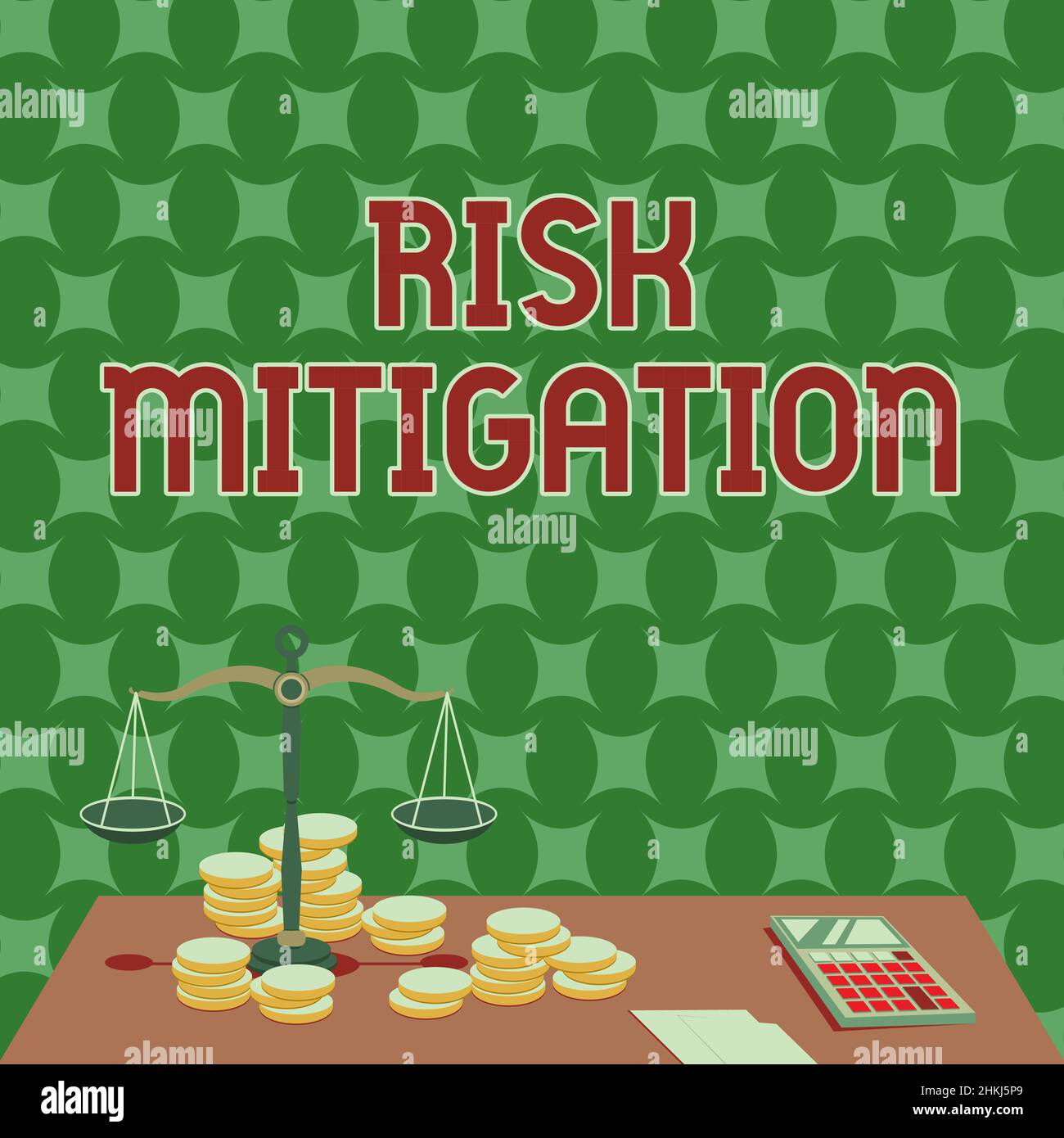 Text sign showing Risk Mitigation. Conceptual photo strategy to prepare ...