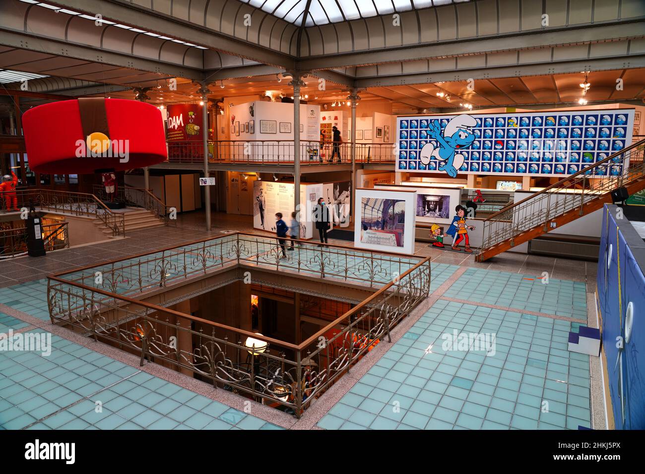 BRUSSELS, BELGIUM 8 JAN 2022 View