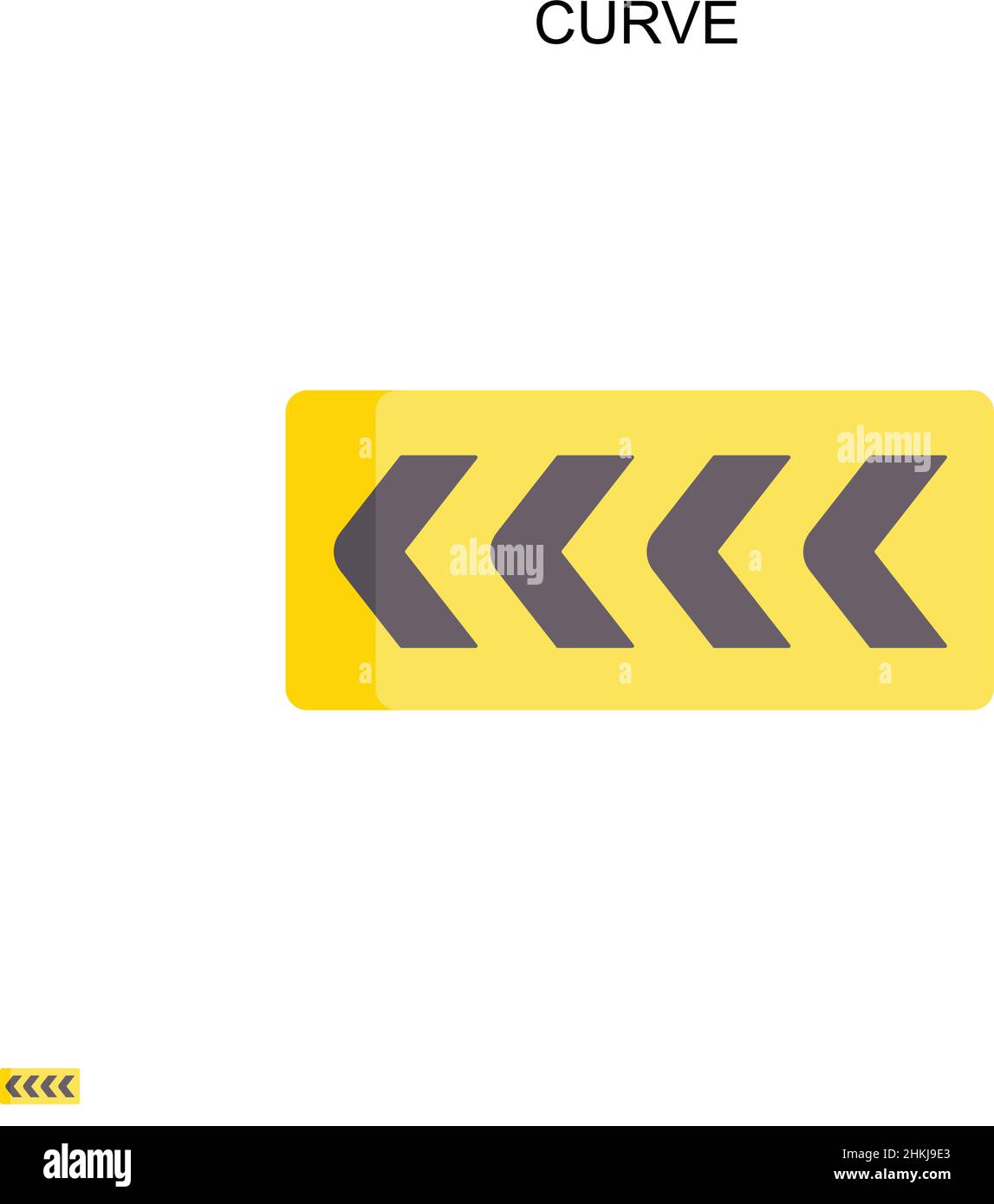 Curve icon hi-res stock photography and images - Alamy