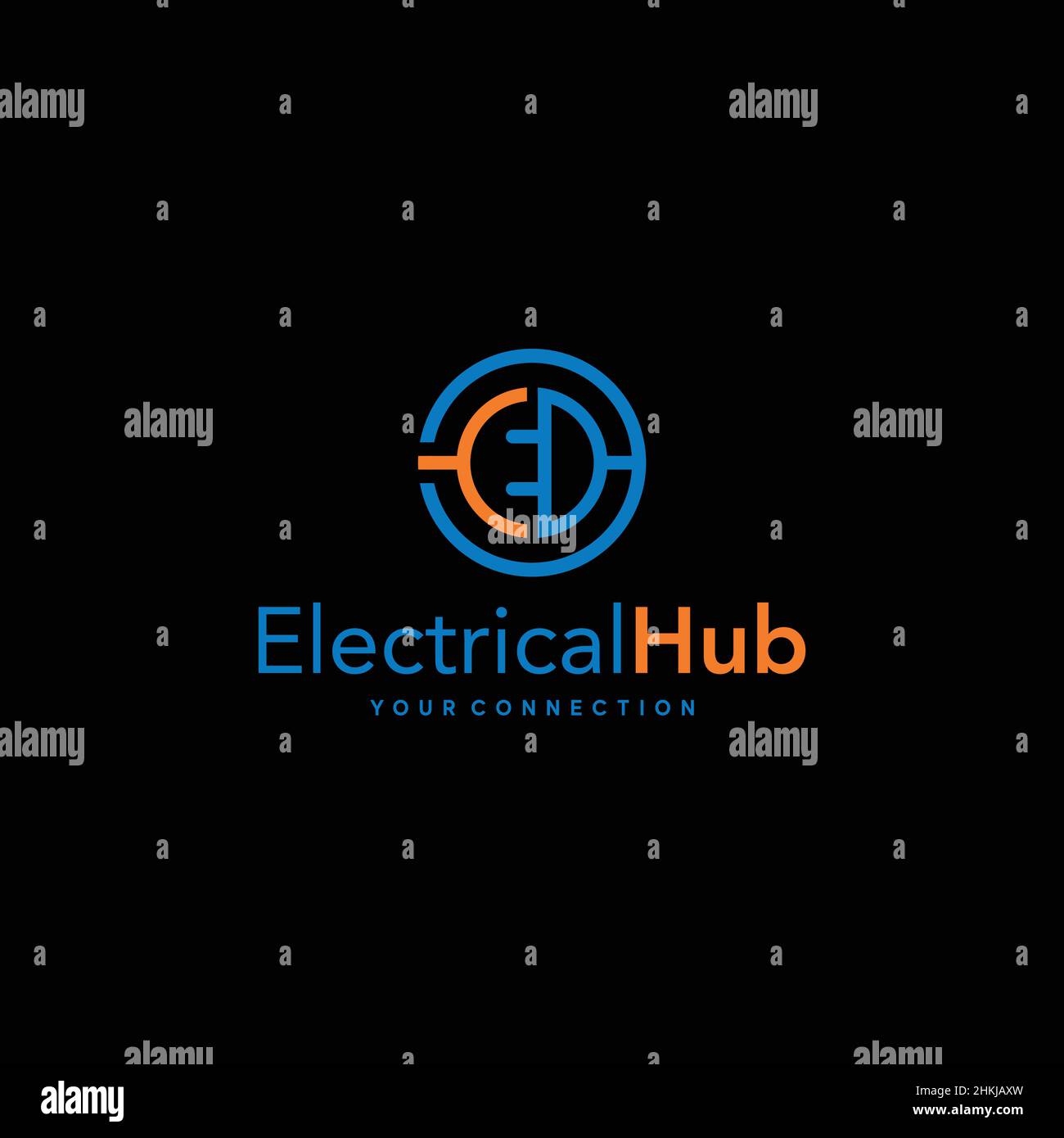 Modern and unique electric company logo design Stock Vector Image & Art ...