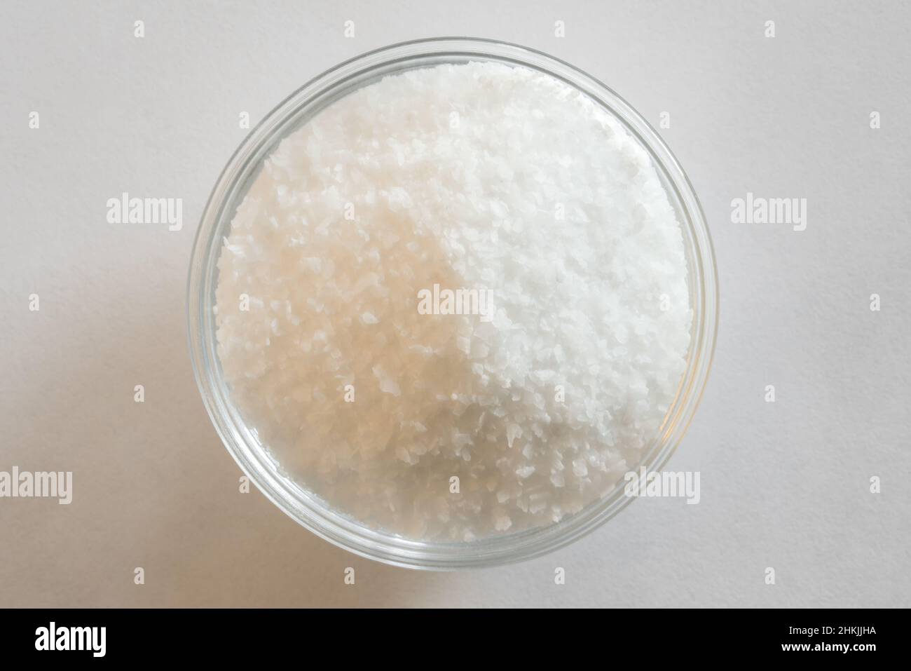 Kosher Salt in a Bowl Stock Photo