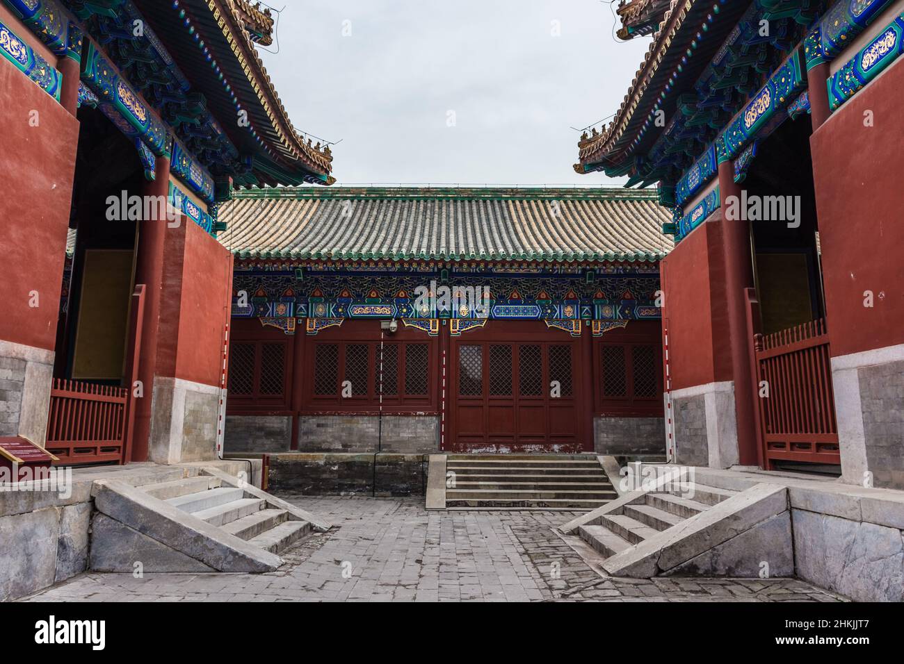 Landmark in the historic center of Beijing, capital city of China Stock ...