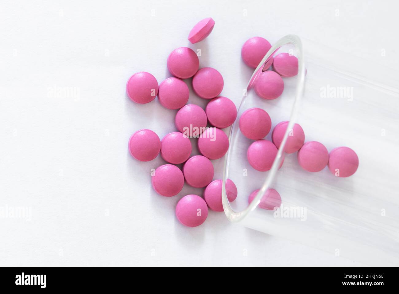Laxative Pills Stock Photo