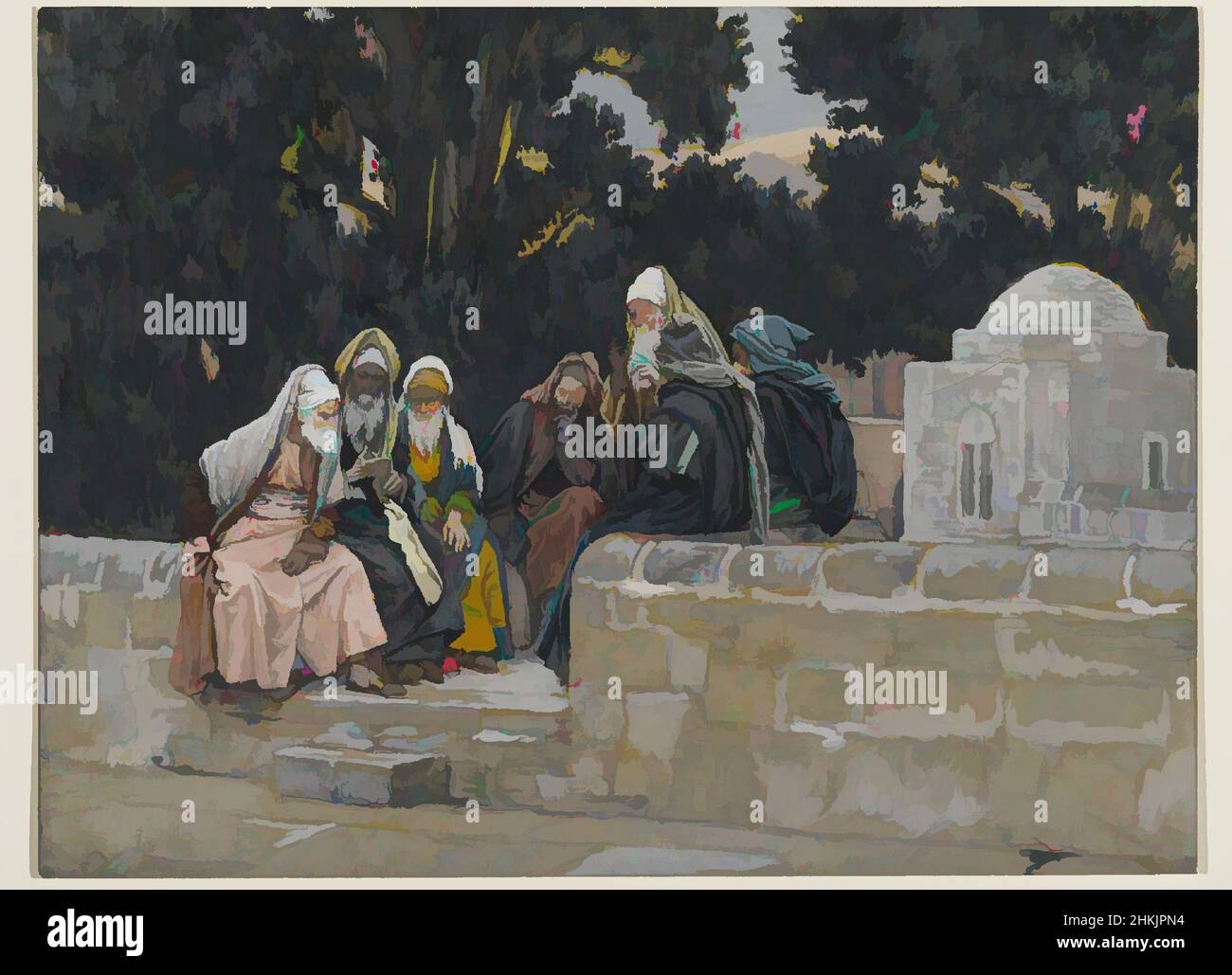 Tissot painting christ hi-res stock photography and images