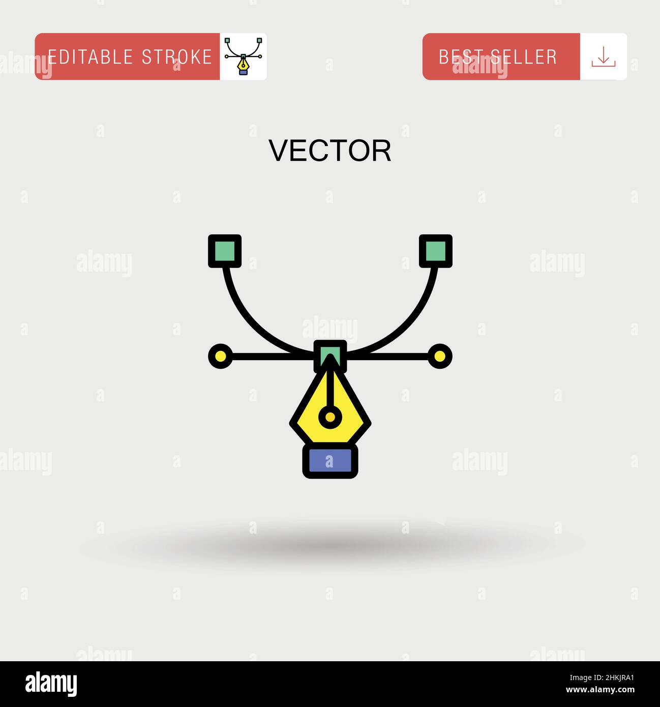 Vector Simple vector icon Stock Vector Image & Art - Alamy