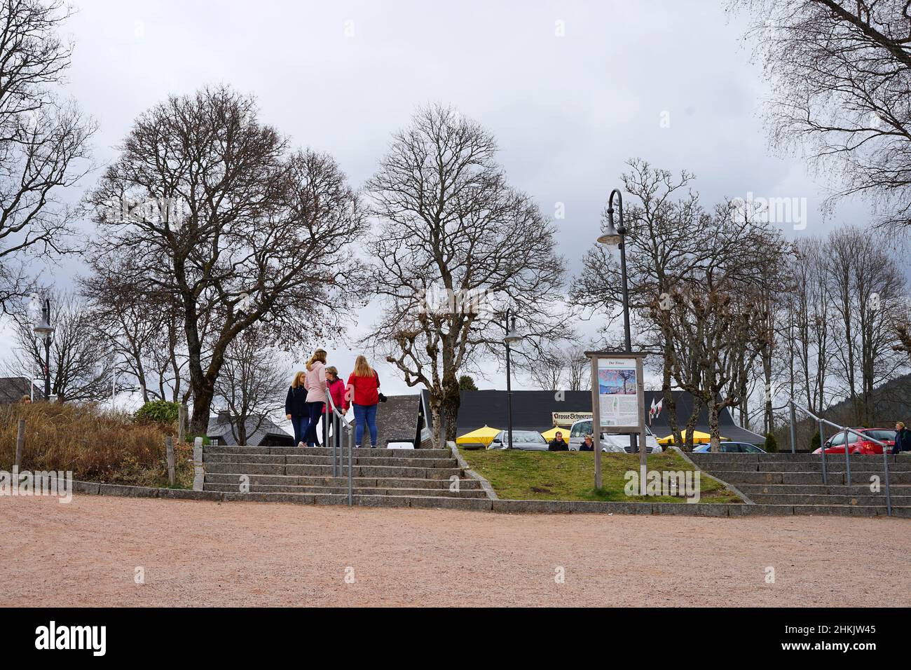 Titisee Lake Travel Destination, Germany Stock Photo Alamy