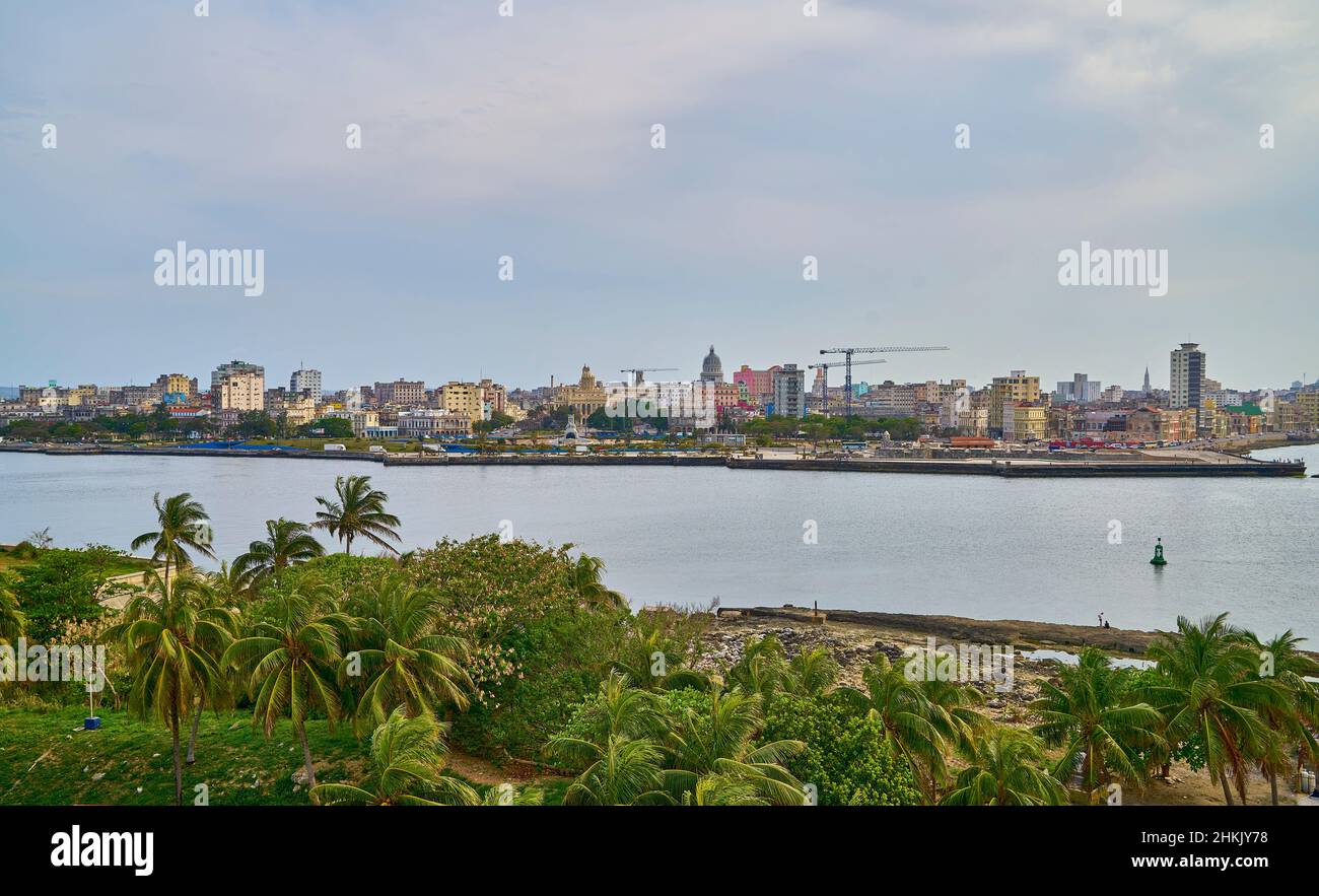 Fortress of San Carlos De La CabaÃ±a Stock Image - Image of tourism,  important: 37263257