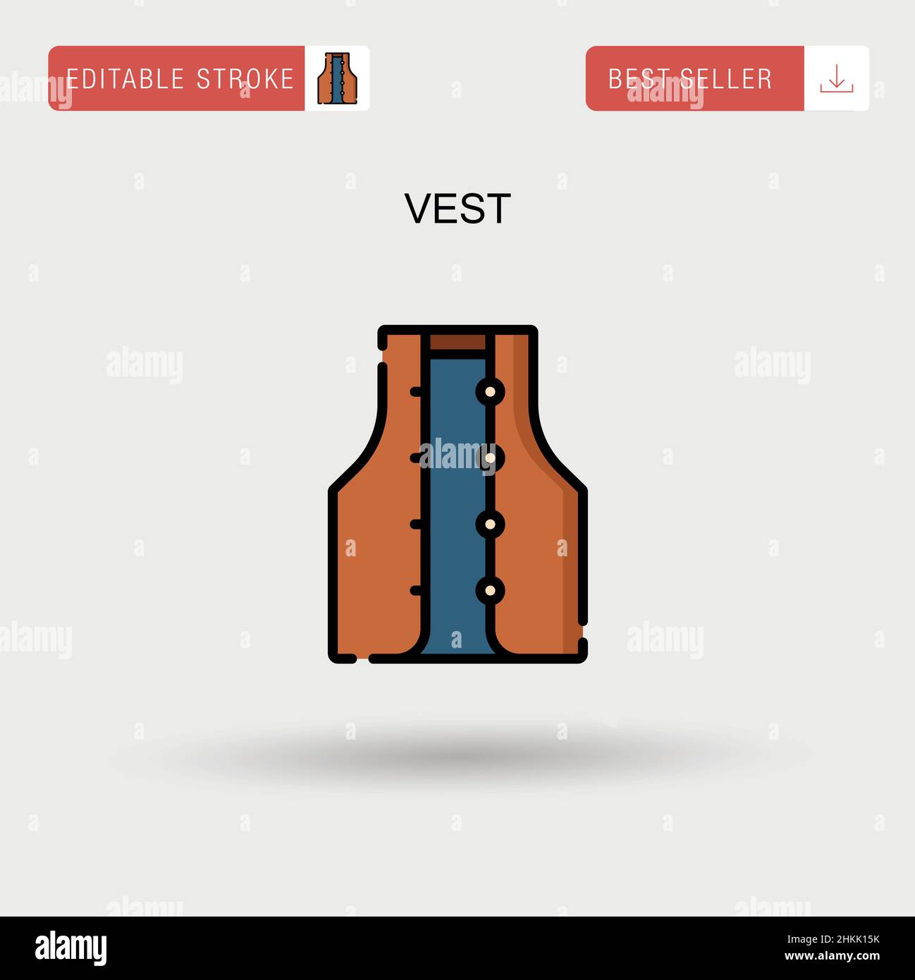 Jacket safety vest road Stock Vector Images - Alamy