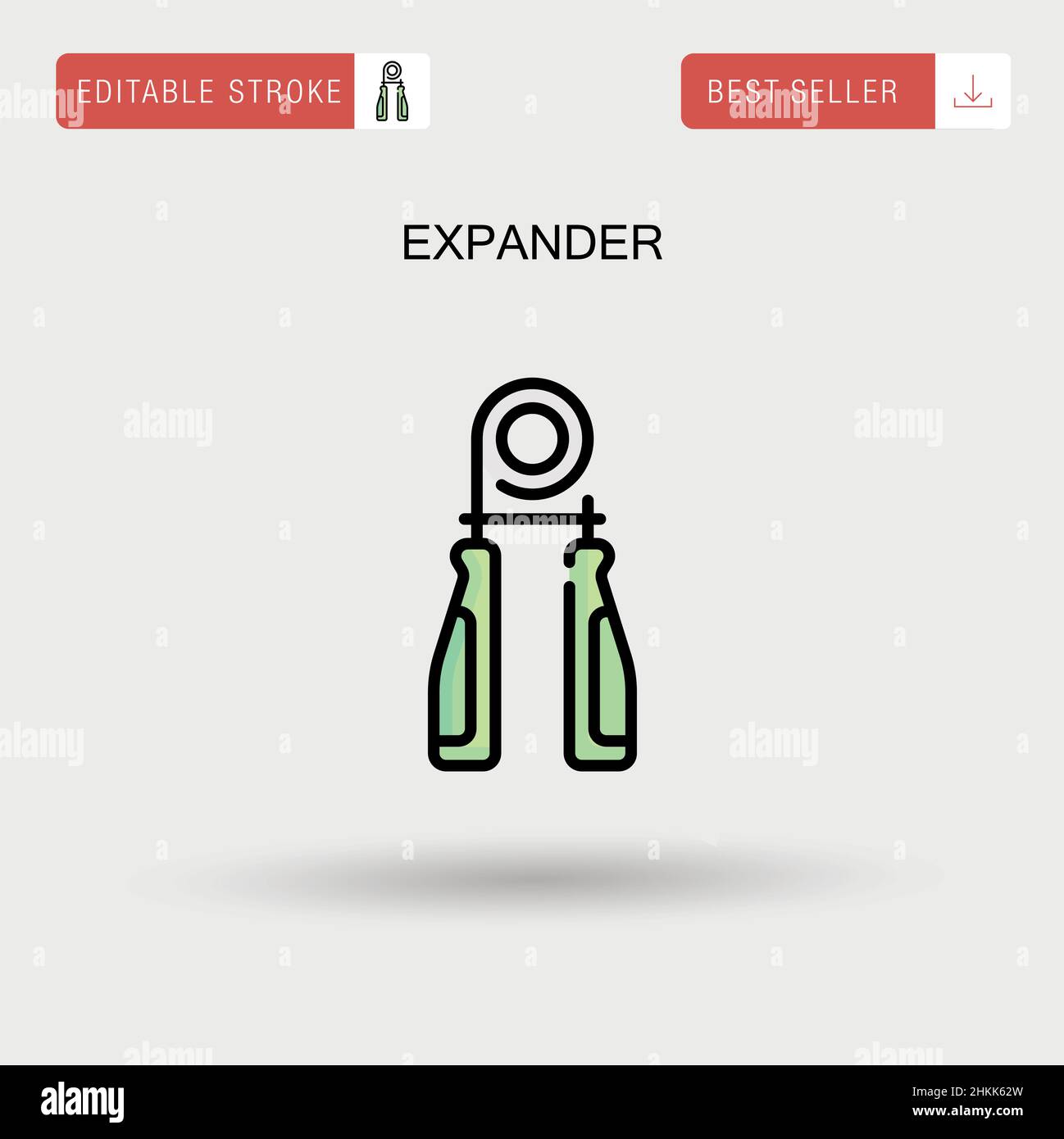 Expander Simple vector icon Stock Vector Image & Art - Alamy
