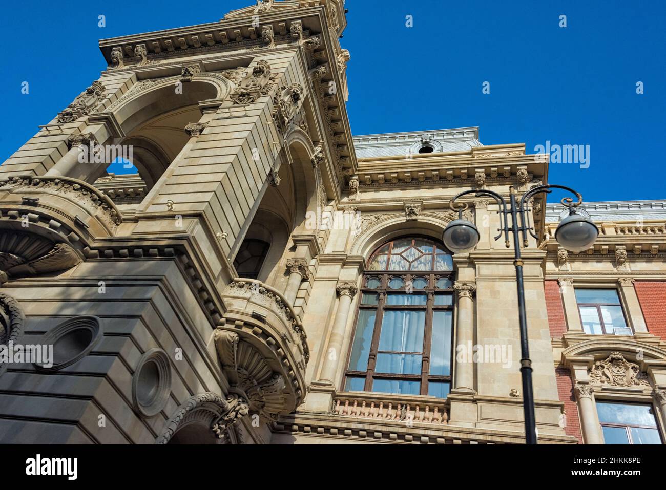 European styled buildings, Baku, Azerbaijan Stock Photo