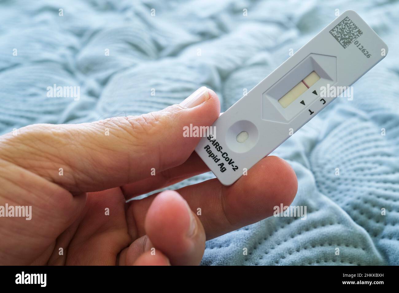 Negative result on a Covid19 Rapid Antigen Test commonly called a RAT
