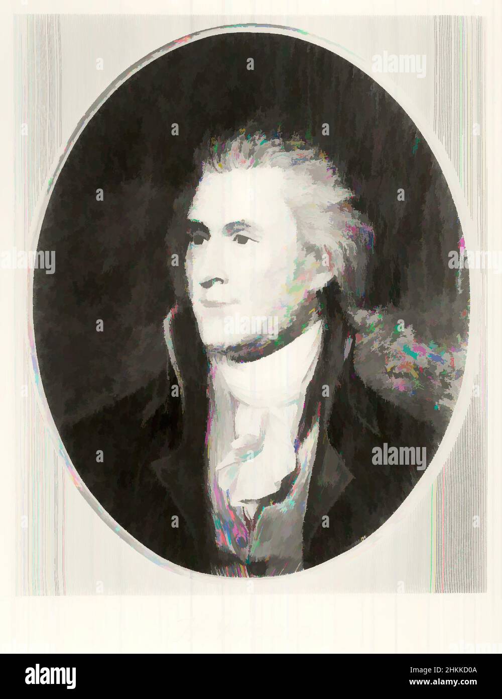 Art inspired by Thomas Jefferson, Wood engraving on fine tissue paper, 1901, 9 3/4 x 7 15/16 in., 24.8 x 20.2 cm, cravate, Founding Father, government, history, leader, ndd6, politician, President, statesman, United States, Classic works modernized by Artotop with a splash of modernity. Shapes, color and value, eye-catching visual impact on art. Emotions through freedom of artworks in a contemporary way. A timeless message pursuing a wildly creative new direction. Artists turning to the digital medium and creating the Artotop NFT Stock Photo