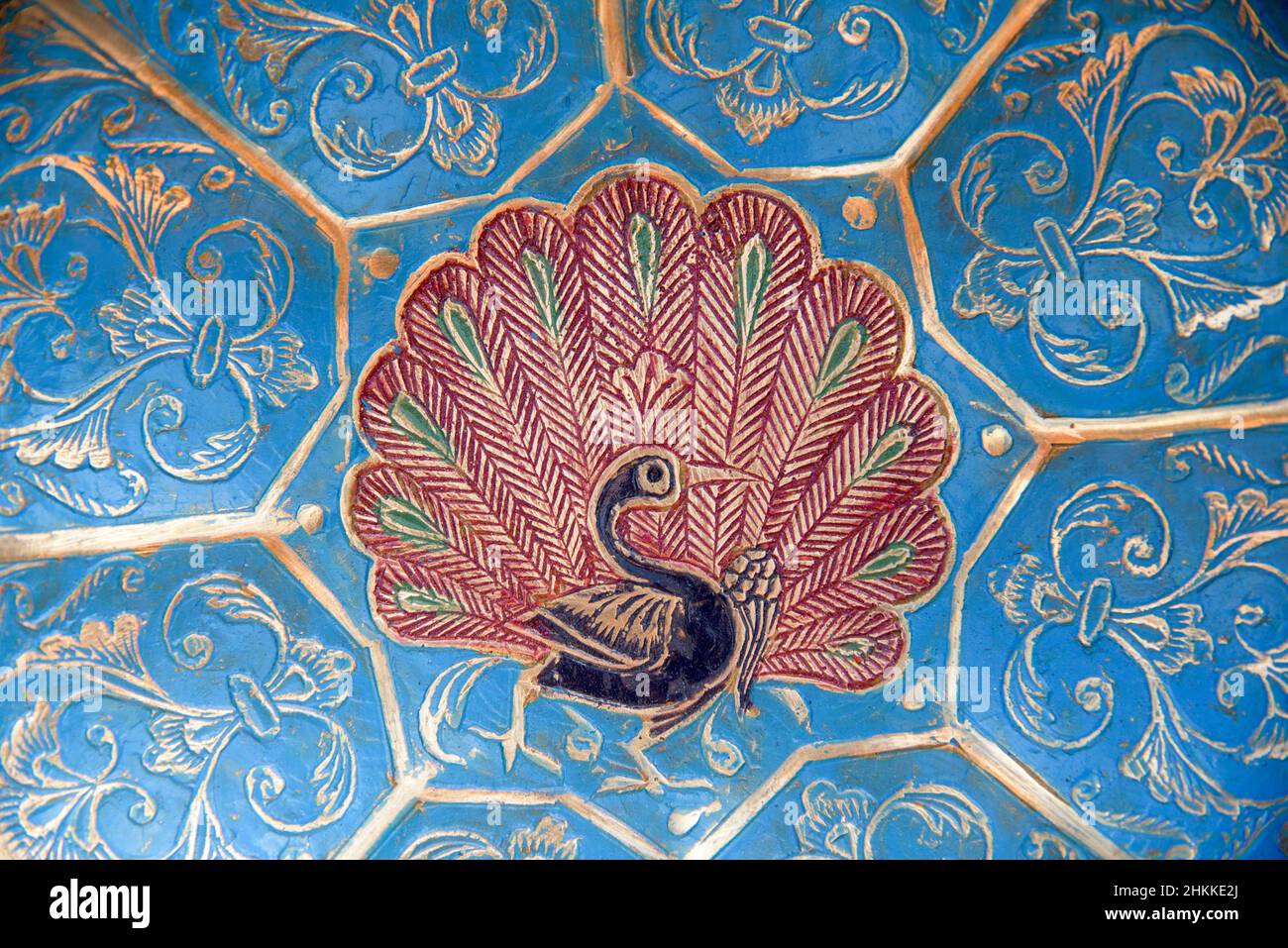 Porcelain dish in Sevanavank Monastery Complex, Gegharkunik Province, Armenia Stock Photo