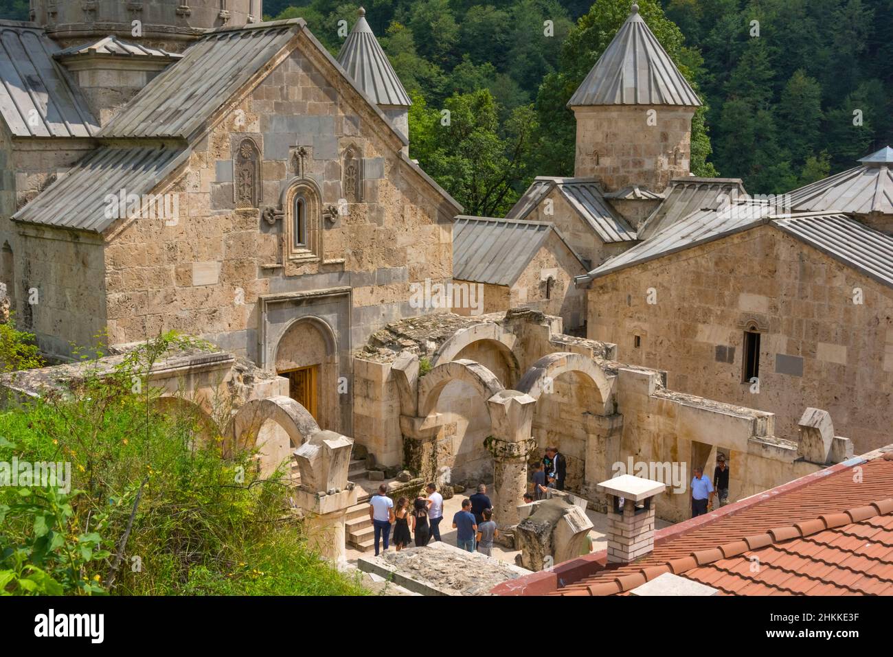 Saint Astvatsatsin Church in Haghartsin monastery complex, Dilijan, Tavush Province, Armenia Stock Photo