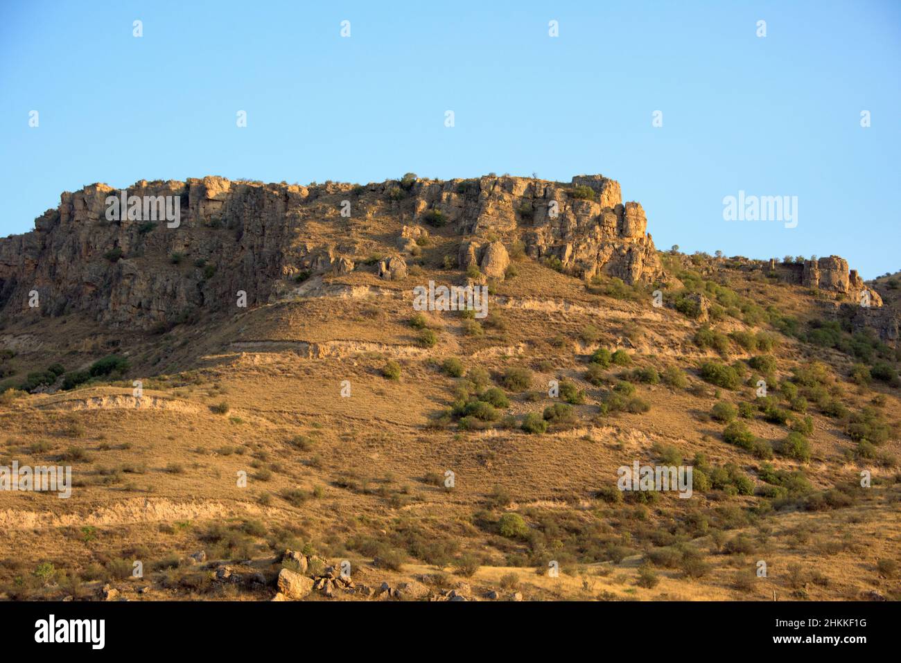 Landscape of mountain, near Yerevan, Armenia Stock Photo
