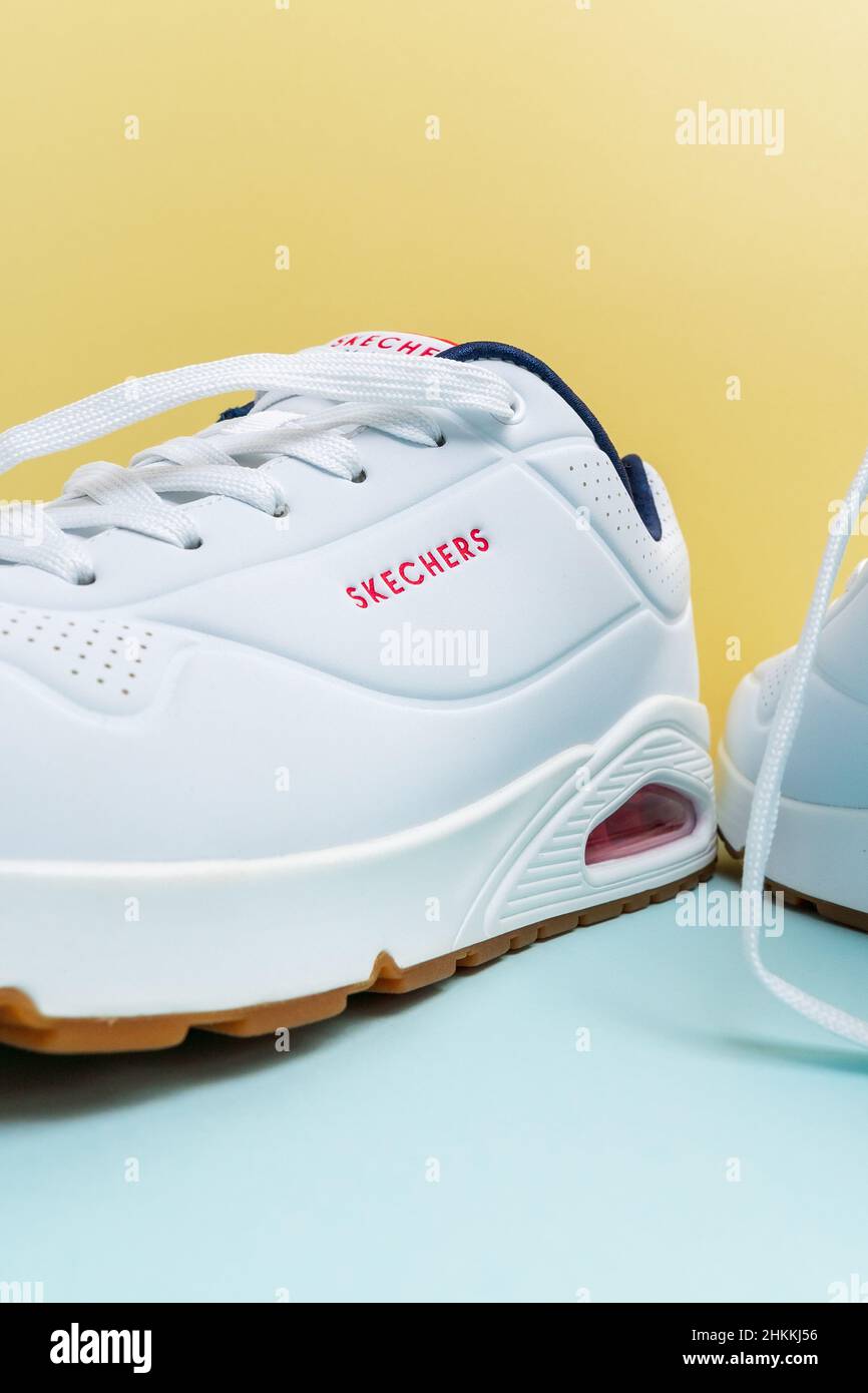 Skechers company logo hi-res stock photography and images - Alamy
