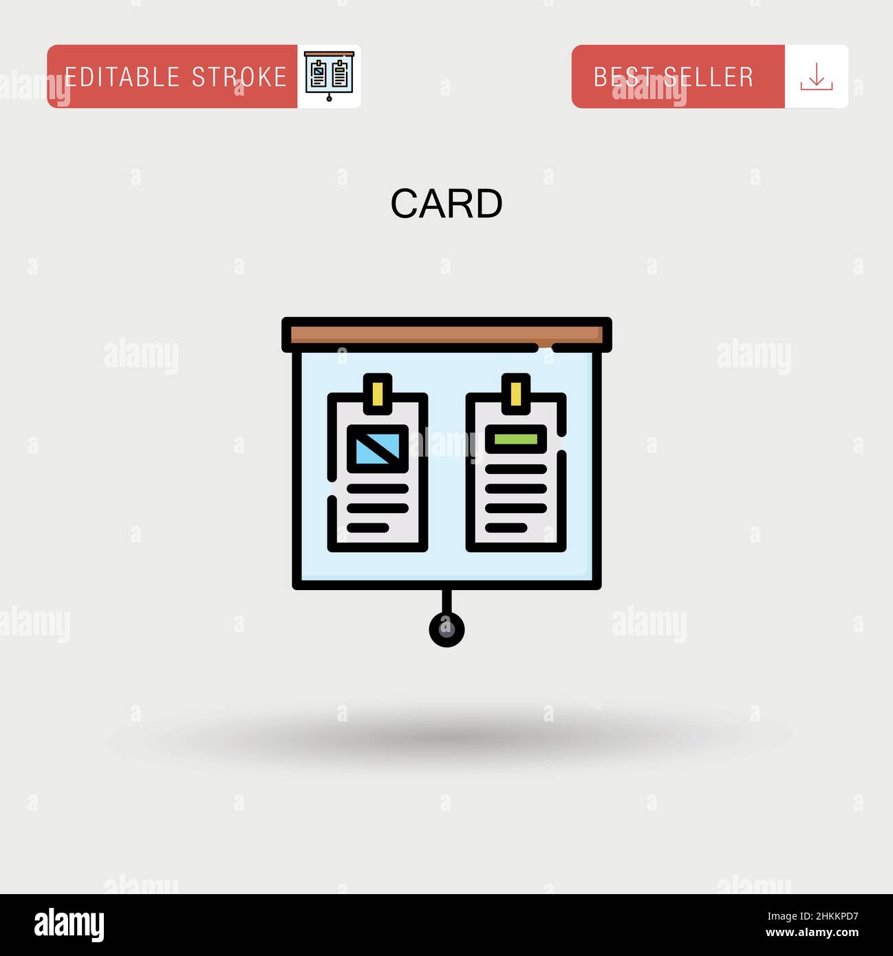 Card Simple vector icon Stock Vector Image & Art - Alamy