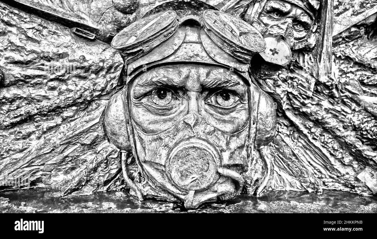 Royal Air Force Memorial, London, England. Travel Photography Stock