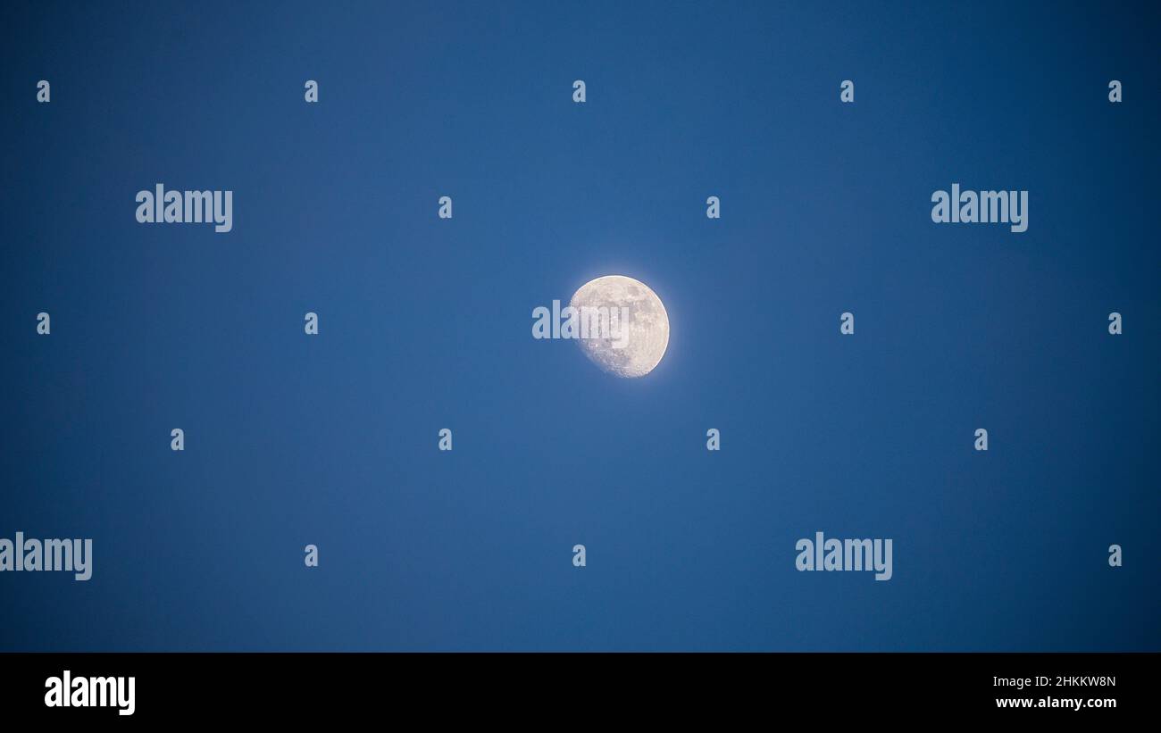 Simple Moon, Glasgow, Scotland. Travel Photography Stock Photo Alamy