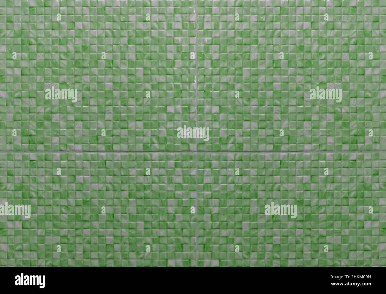 Ceramic brick tile wall background Stock Photo