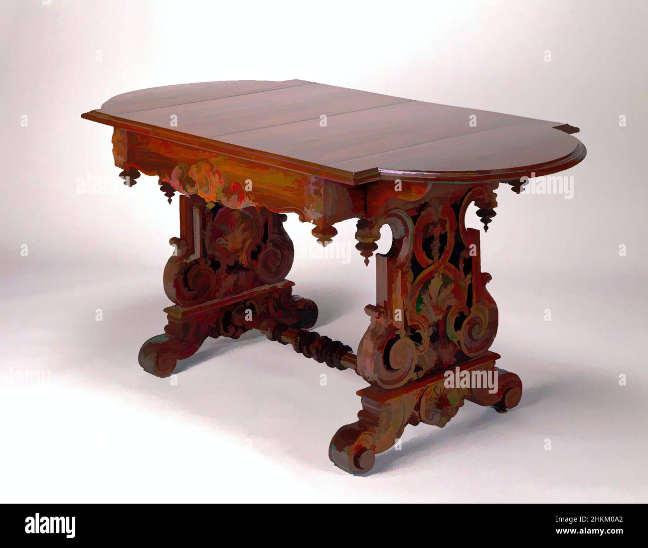 Art inspired by Library Table, Alexander Roux, American (born France ...