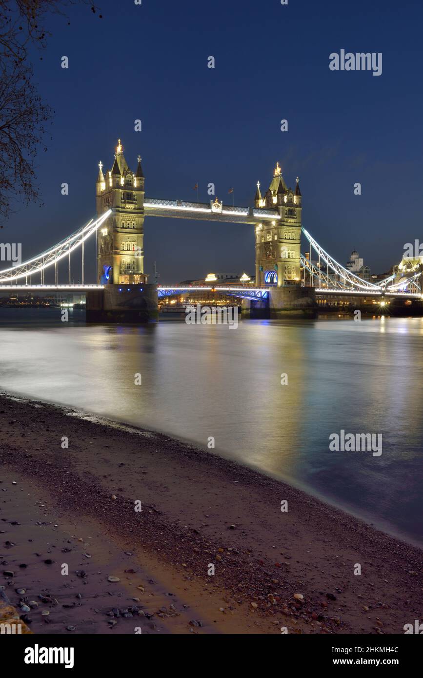 Tower Bridge, Tower Bridge Road, Tower Hill, Tower Hamlets, London, United Kingdom Stock Photo