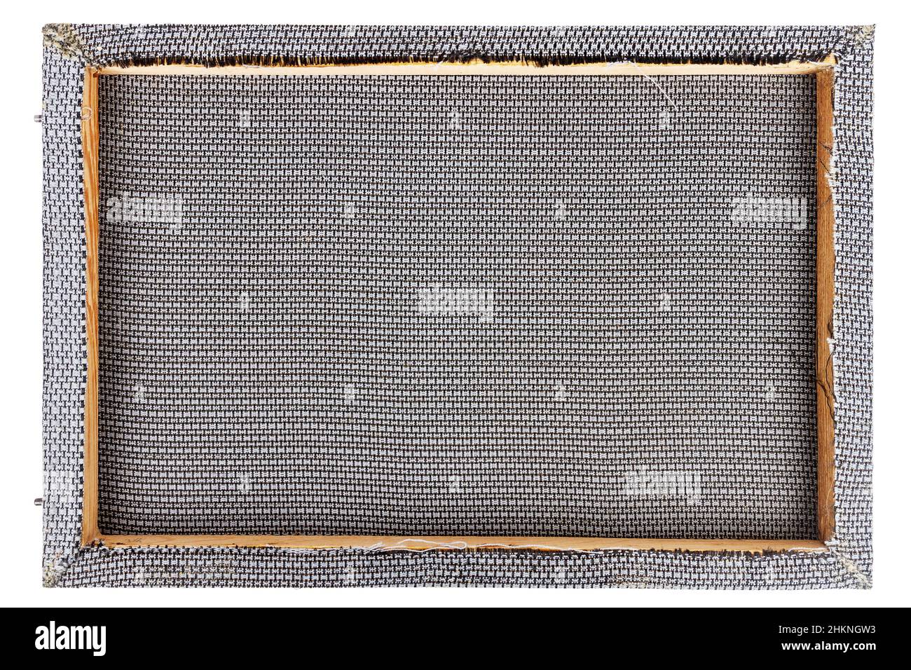 Vintage gray fabric speaker grill isolated on white background Stock Photo  - Alamy