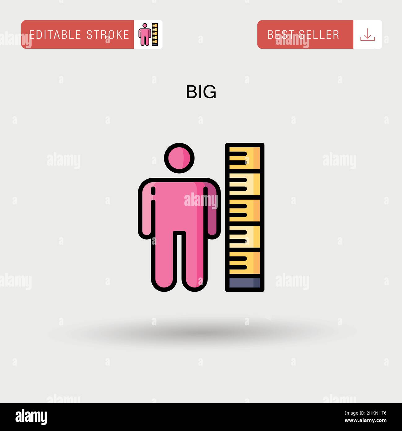 Big visual Stock Vector Images - Alamy
