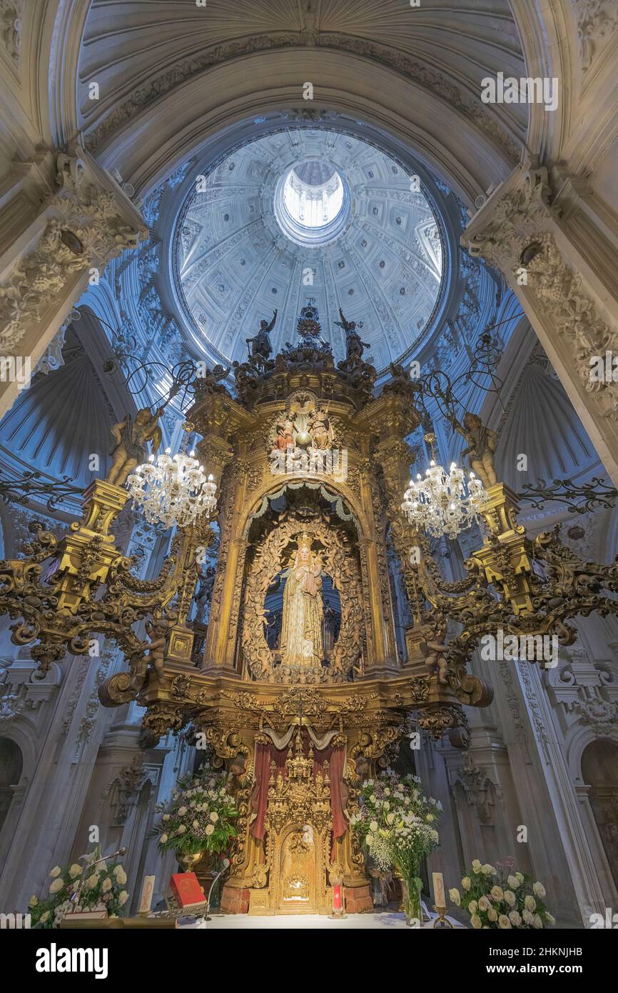 Lugo Cathedral Interior, Galicia, Spain Stock Photo