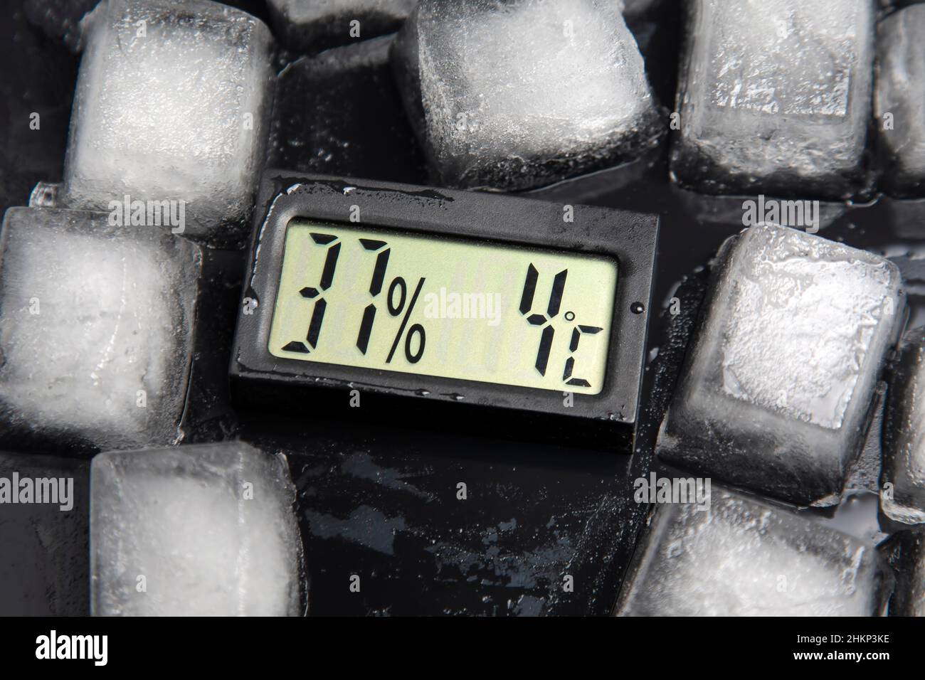 Thermometer for air temperature measurement Stock Photo - Alamy