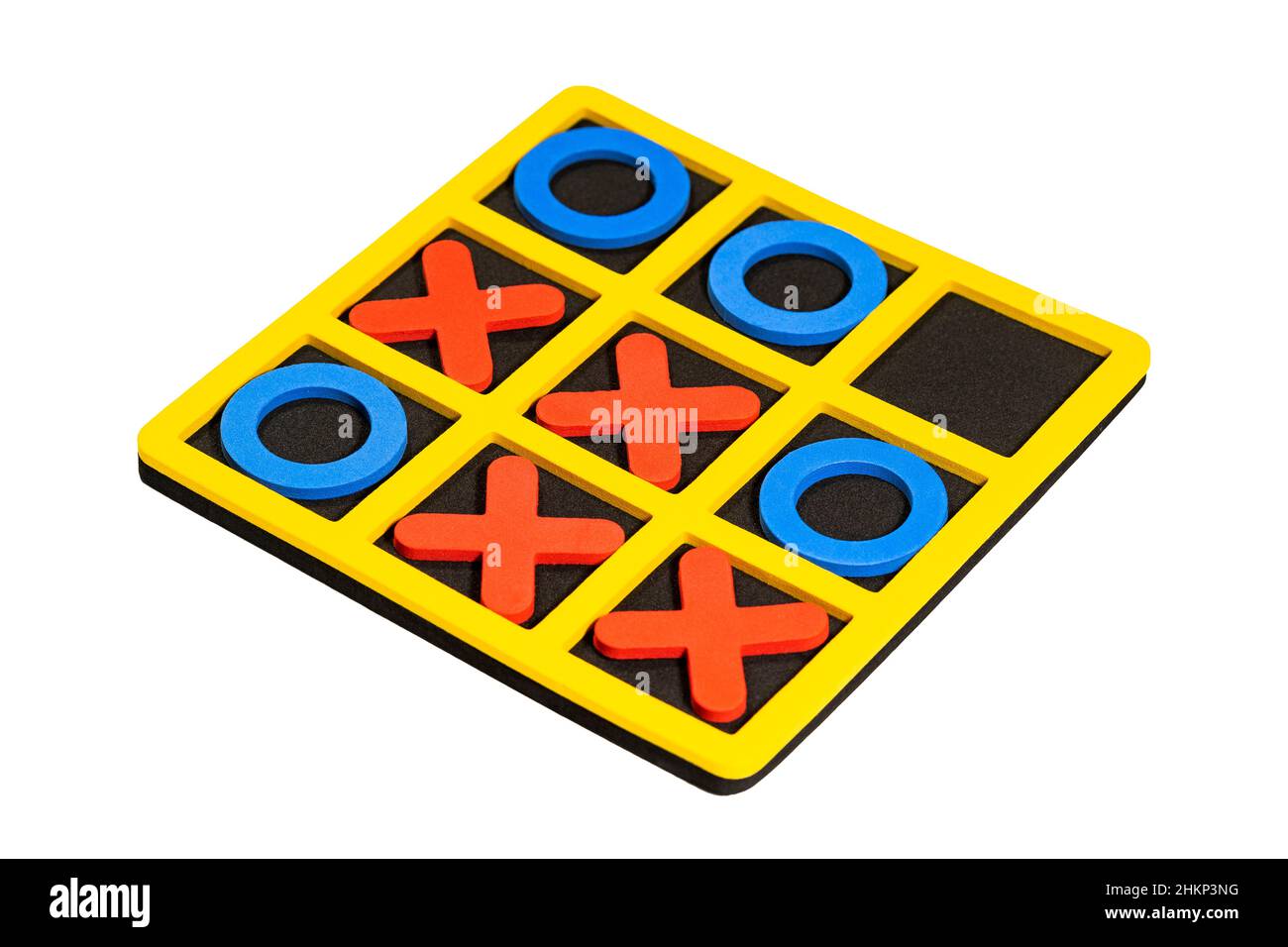 Tic tac toe game Cut Out Stock Images & Pictures - Alamy