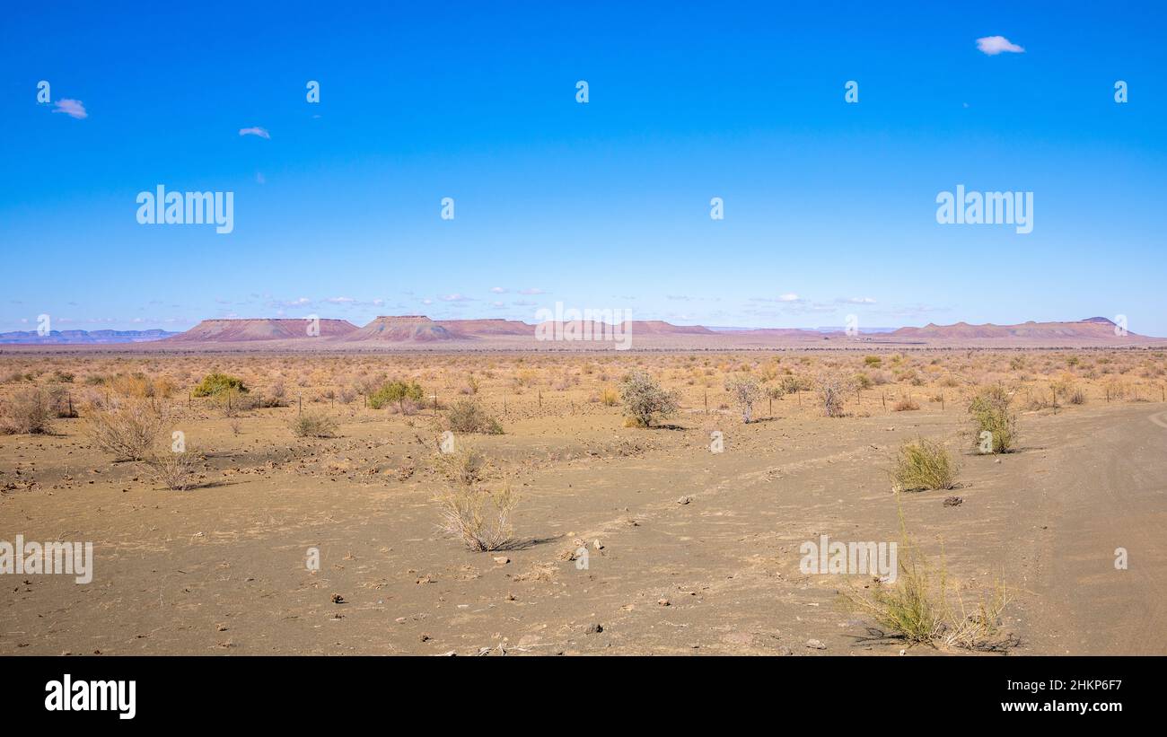 The great Karas mountains, Namibia. Stock Photo