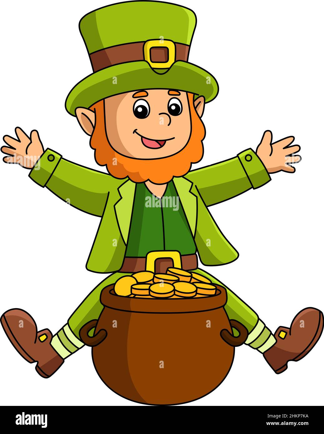 St Patricks Day Leprechaun Cartoon Clipart Vector Stock Vector Image St Patricks Day Leprechaun Cartoon Clipart Vector Stock Vector Image