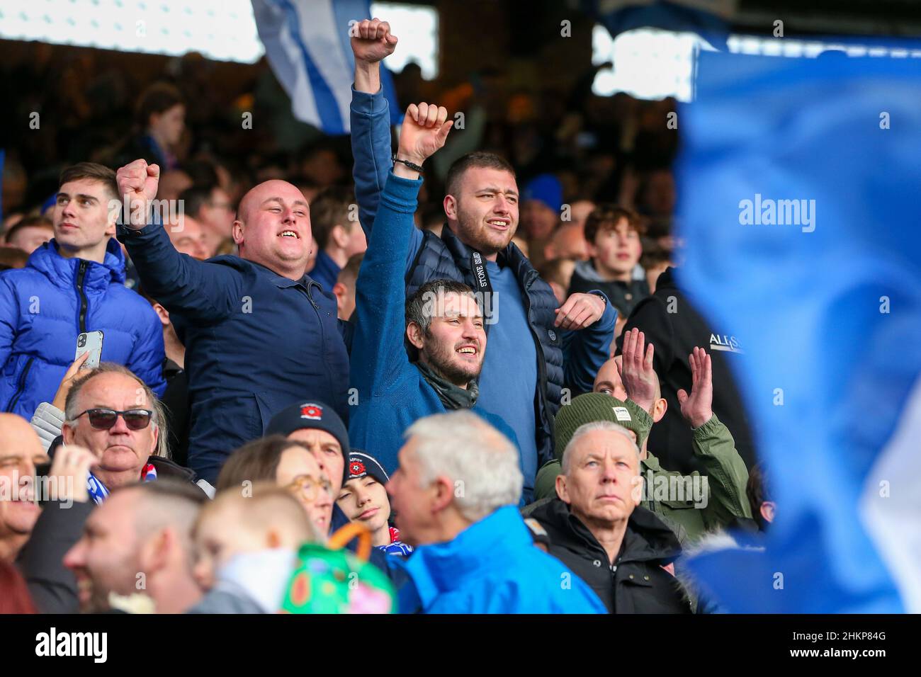 These are some of the brilliant Hartlepool United fans who headed