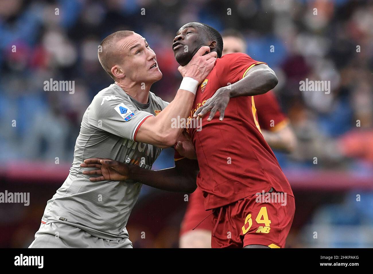 Leo Ostigard Genoa Cfc Commits Red Editorial Stock Photo - Stock Image