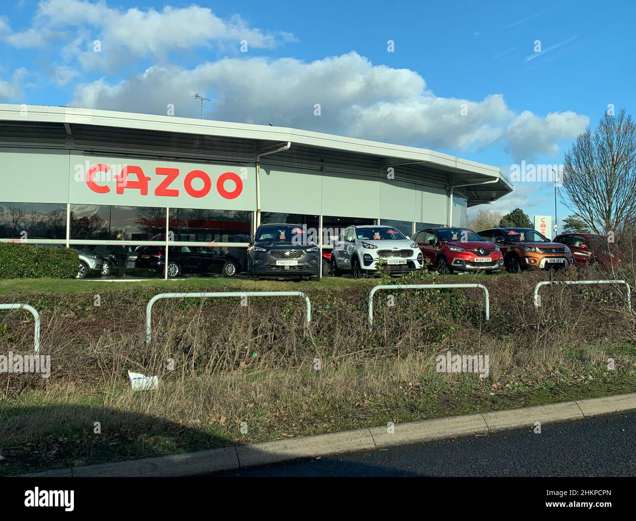 Cazoo car sales Northampton UK Bedford road sell buy buying purchase