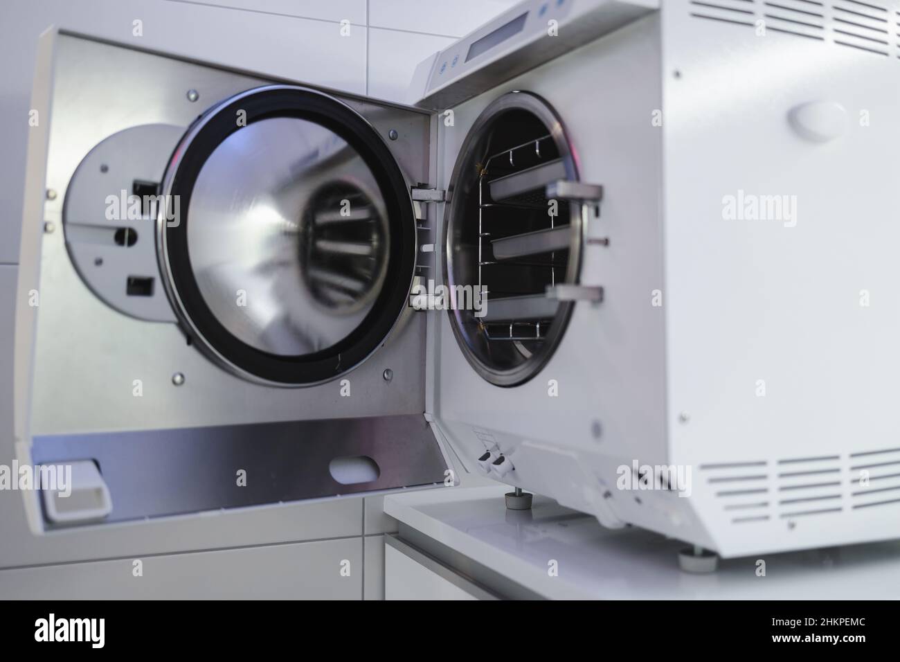 Autoclave for sterilizing medical instruments Stock Photo Alamy