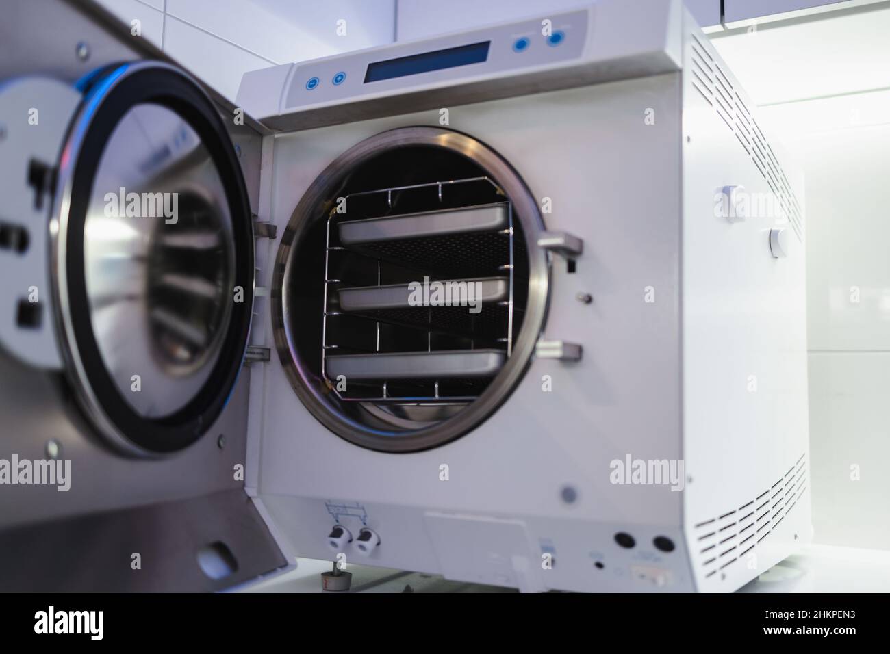 Sterilizer for medical and cosmetology instruments Stock Photo - Alamy