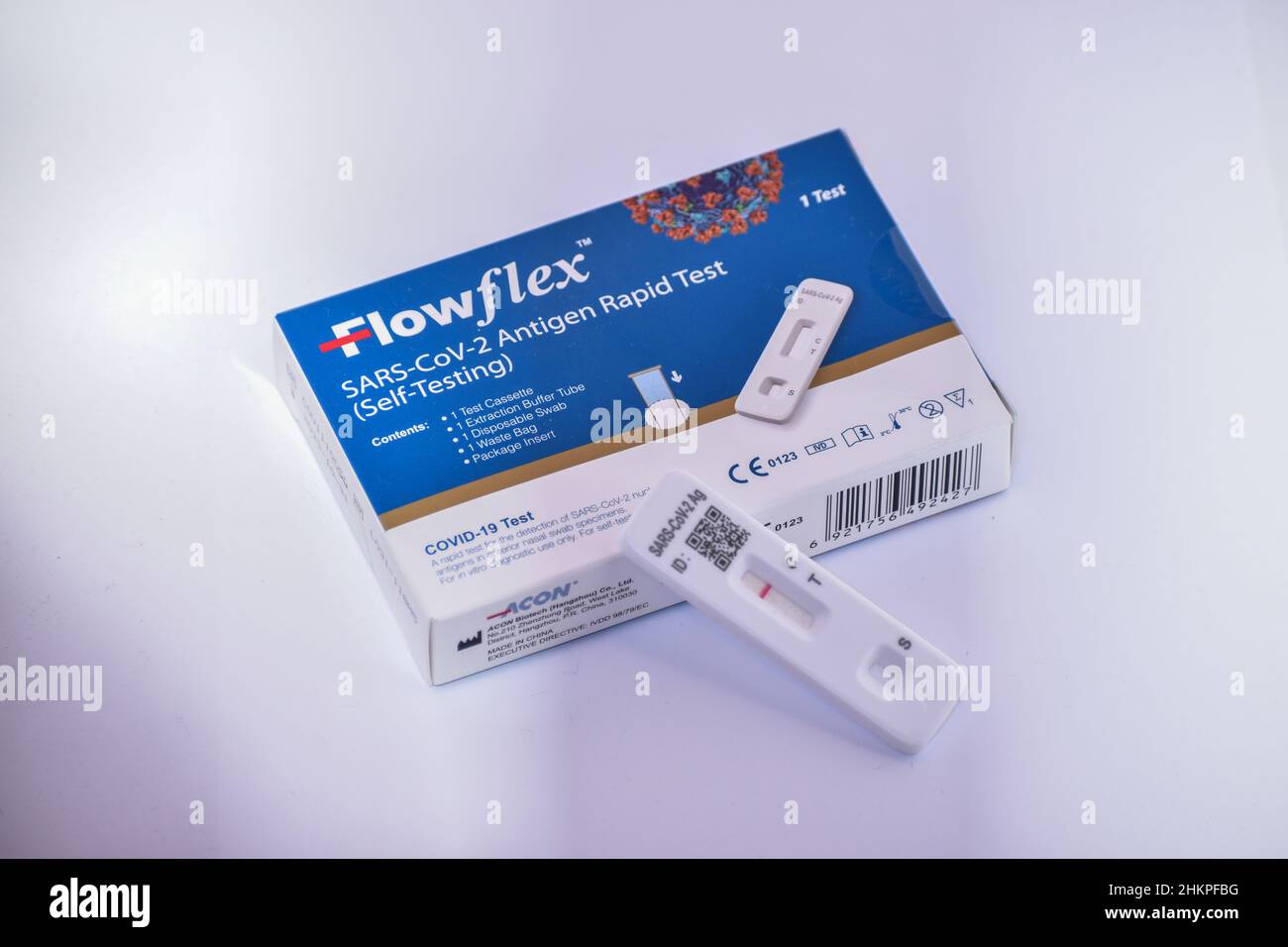 Flowflex at home antigen test kit Stock Photo Alamy