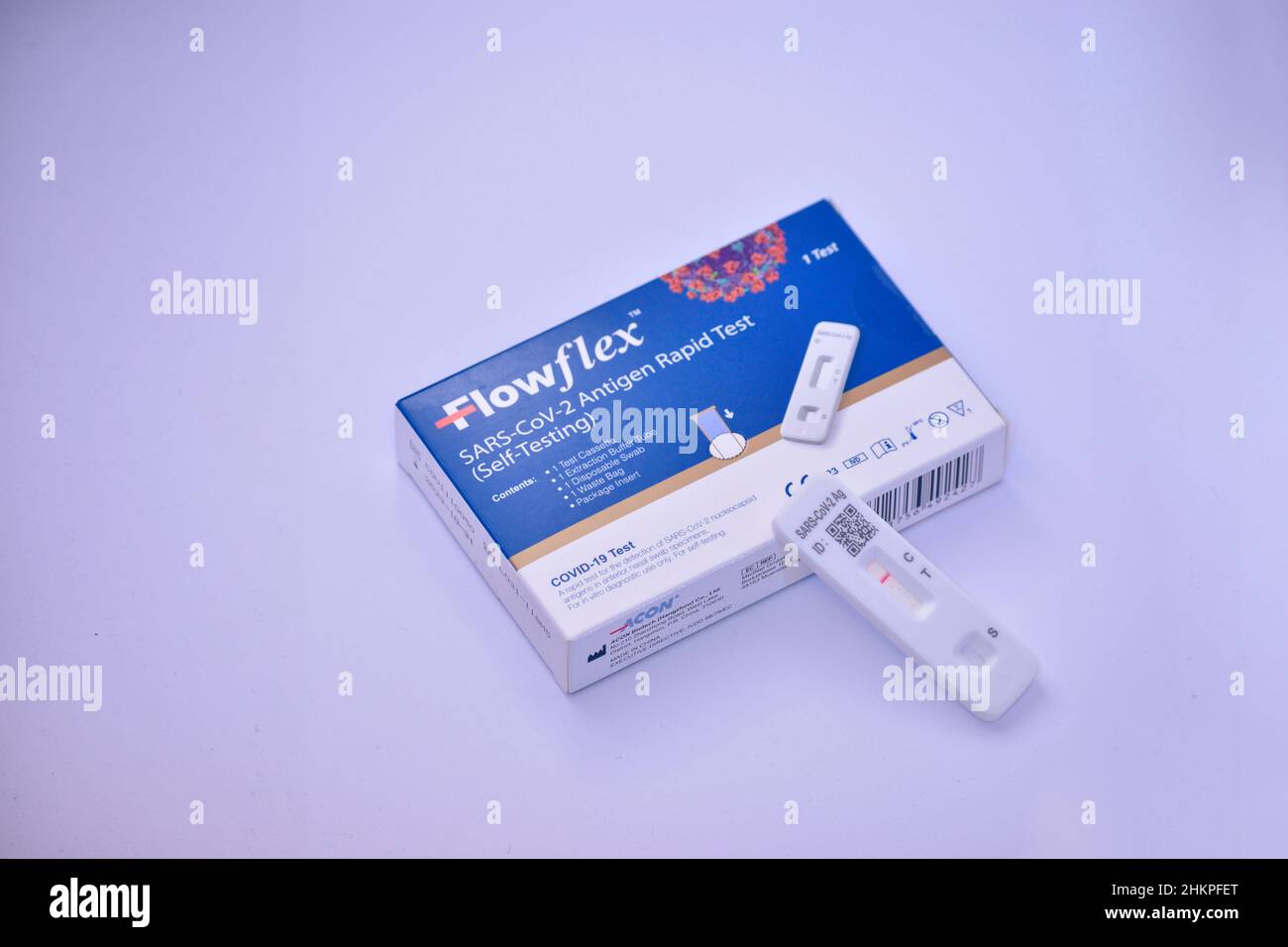 Flowflex at home antigen test kit Stock Photo Alamy